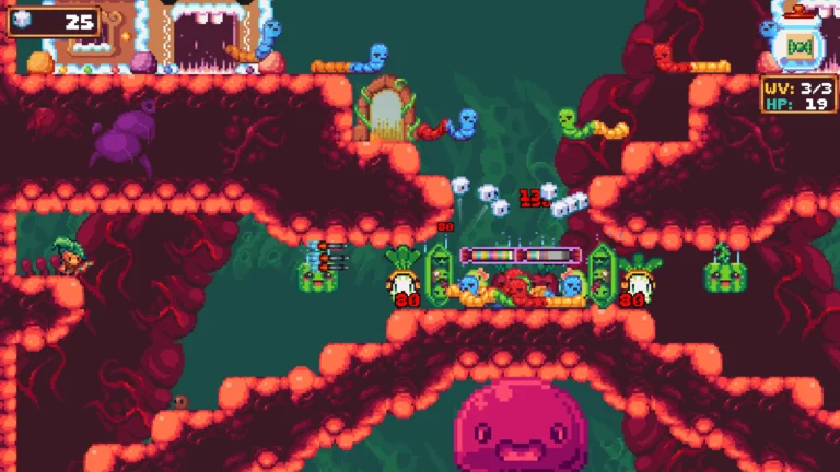 Screenshot of Calorie Defenders