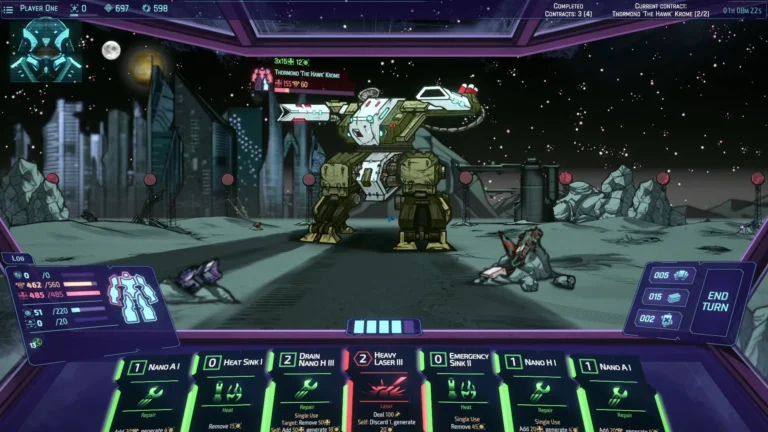 Screenshot of Jupiter Moons: Mecha