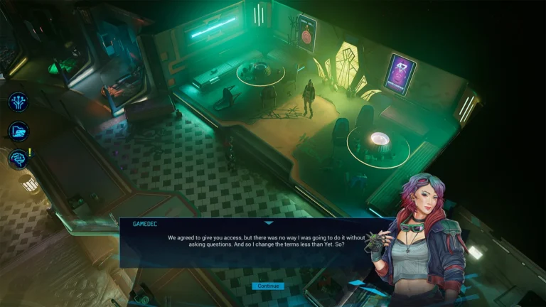 Screenshot of Gamedec