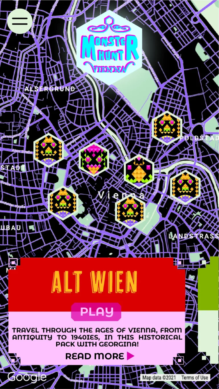 Screenshot of Monster Hunt Vienna