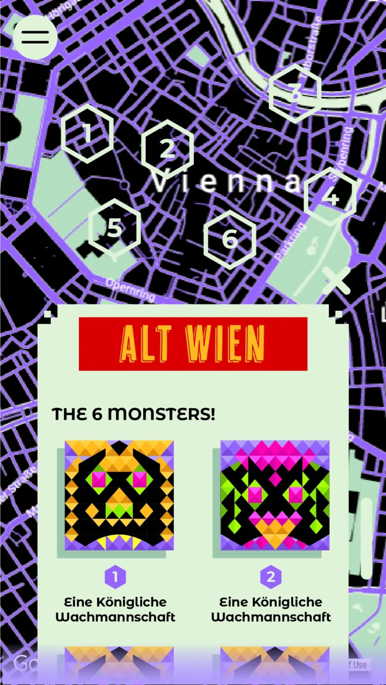 Screenshot of Monster Hunt Vienna