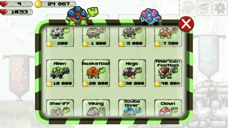 Screenshot of Bungee Turtle