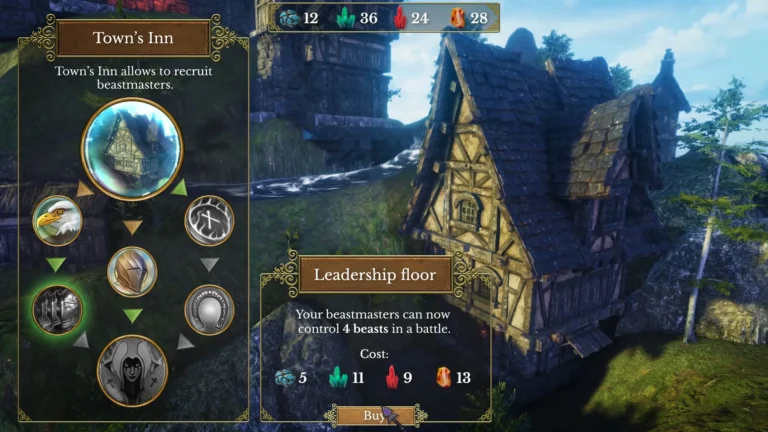 Screenshot of The Dragoness: Command of the Flame