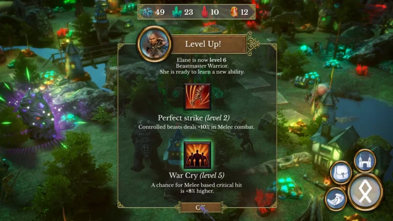 Screenshot of The Dragoness: Command of the Flame