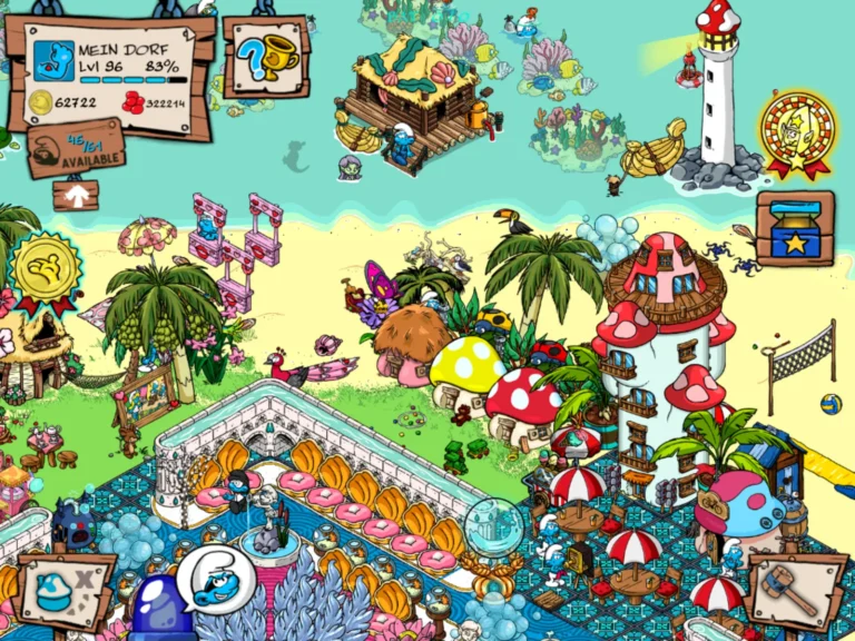 Smurfs' Village by Bongfish