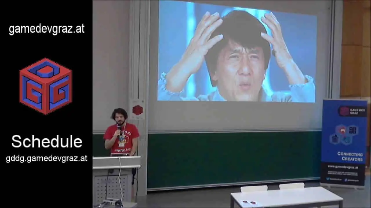Recording from Game Dev Days 2016, first video of the YouTube playlist