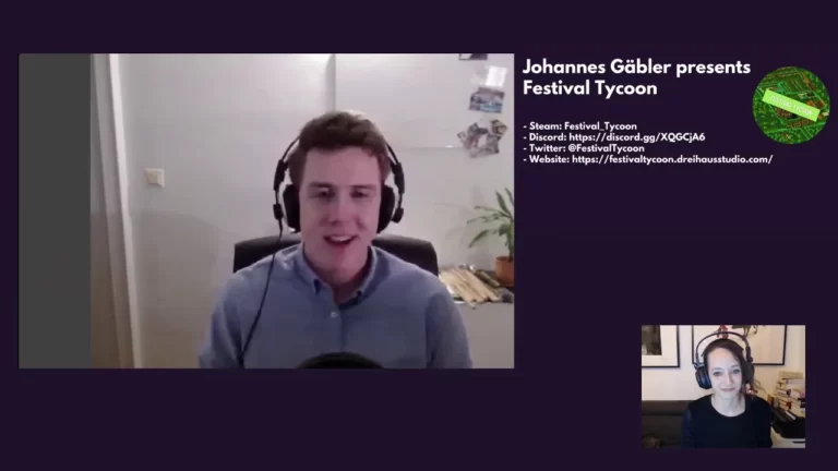 Interview with Johannes Gäbler, Game Dev Days advent calendar 2020, door 1
